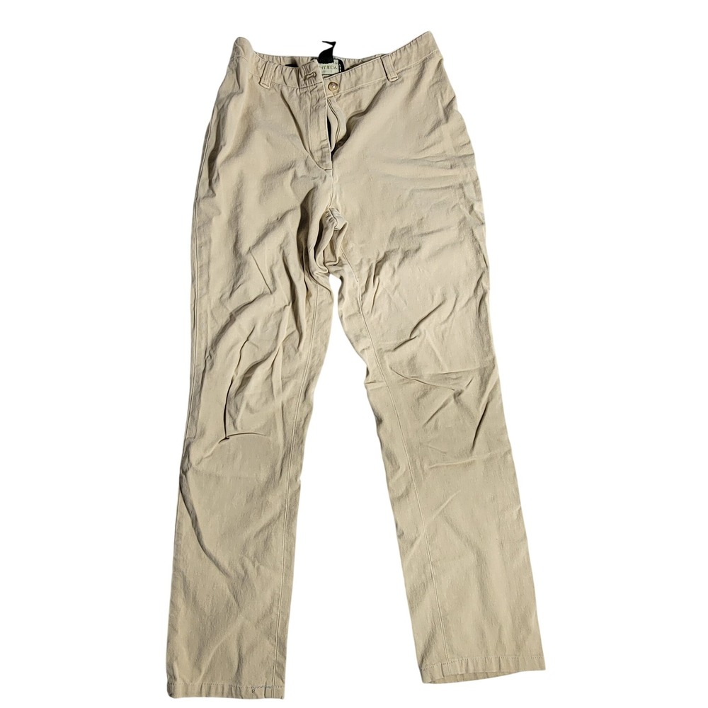 Lauren Ralph Lauren Petite Tan Chino Pants Straight Leg Khaki Size 4P